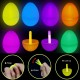 90 Easter Eggs Stuffers with Mochi Squishy Toyand Mini Glow Sticks,Glow-in-The-Dark Inside, Easter Basket Fillers Gift